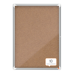Vitrina NOBO Premium Plus de fondo de corcho 9 x hojas A4