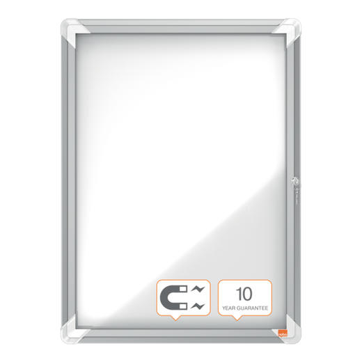 Vitrina NOBO Premium Plus de fondo magnético 4 x hojas A4
