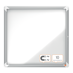 Vitrina NOBO Premium Plus de fondo magnético 6 x hojas A4