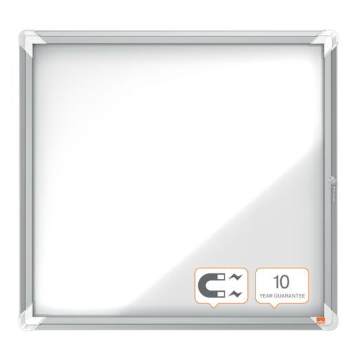 Vitrina NOBO Premium Plus de fondo magnético 6 x hojas A4