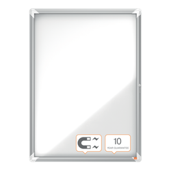 Vitrina NOBO Premium Plus de fondo magnético 9 x hojas A4