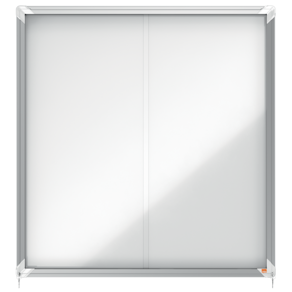 Vitrina NOBO Premium Plus de puerta corredera fondo magnético 12 x hojas A4