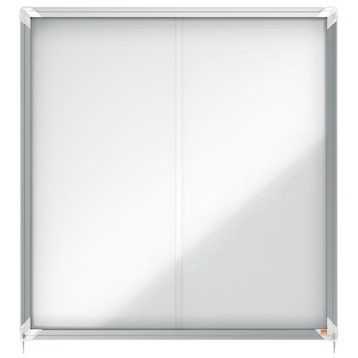 Vitrina NOBO Premium Plus de puerta corredera fondo magnético 12 x hojas A4