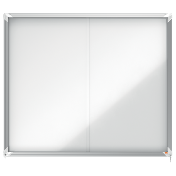 Vitrina NOBO Premium Plus de puerta corredera fondo magnético 15 x hojas A4