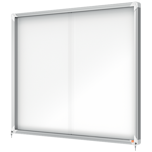 Vitrina NOBO Premium Plus de puerta corredera fondo magnético 15 x hojas A4