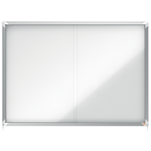 Vitrina NOBO Premium Plus de puerta corredera fondo magnético 18 x hojas A4