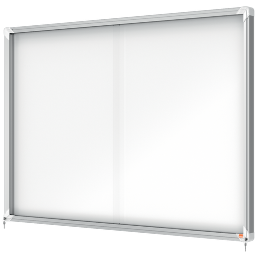 Vitrina NOBO Premium Plus de puerta corredera fondo magnético 18 x hojas A4