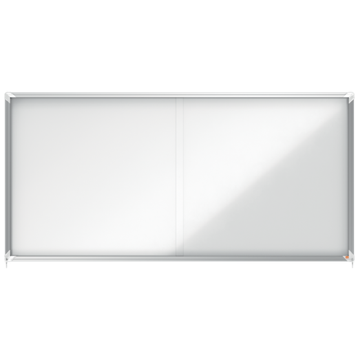 Vitrina NOBO Premium Plus de puerta corredera fondo magnético 27 x hojas A4
