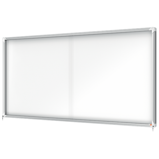 Vitrina NOBO Premium Plus de puerta corredera fondo magnético 27 x hojas A4