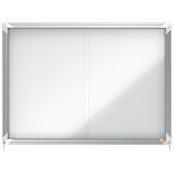 Vitrina NOBO Premium Plus de puerta corredera fondo magnético 8 x hojas A4