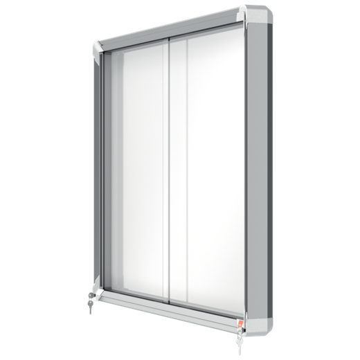 Vitrina NOBO Premium Plus de puerta corredera fondo magnético 8 x hojas A4