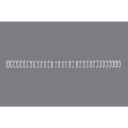 WIRE GBC Nº8 (12.7 mm) (Caja 100), blanco