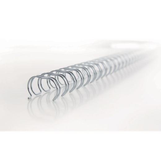 WIRE GBC Nº9 (14.3 mm) (Caja 100), blanco