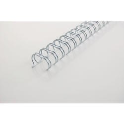 WIRE GBC Nº9 (14.3 mm) (Caja 100), blanco