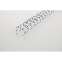 WIRE GBC Nº9 (14.3 mm) (Caja 100), plata