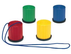 Zanco amaya bajos en polipropileno altura 11 cm diametro 10 cm. Pack de 2 unidades