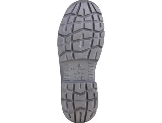 Zapatos de seguridad deltaplus piel crupon pigmentada suela pu bi densidad color negro talla 45