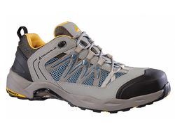 Zapatos de Seguridad Deltaplus Trek de Piel Serraje Puntera y Suela Composite Gris Talla 41