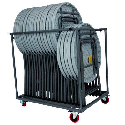 Zown Carro 121x117cm para mesas circulares Cocktail y Praxis