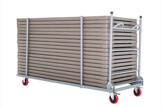 Zown Carro plegable de acero XXLtrolley (para mesas XXL)