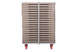 Zown Carro plegable de acero XXLtrolley (para mesas XXL)